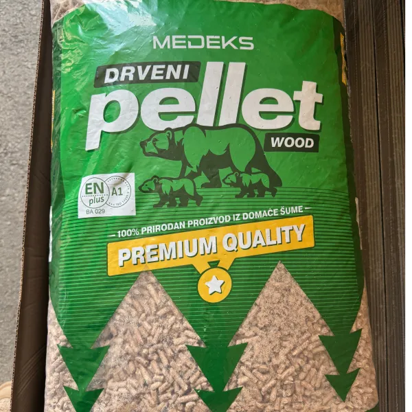 PELETI A1 JELA PAKIRANJE cca 15kg MED. BA 