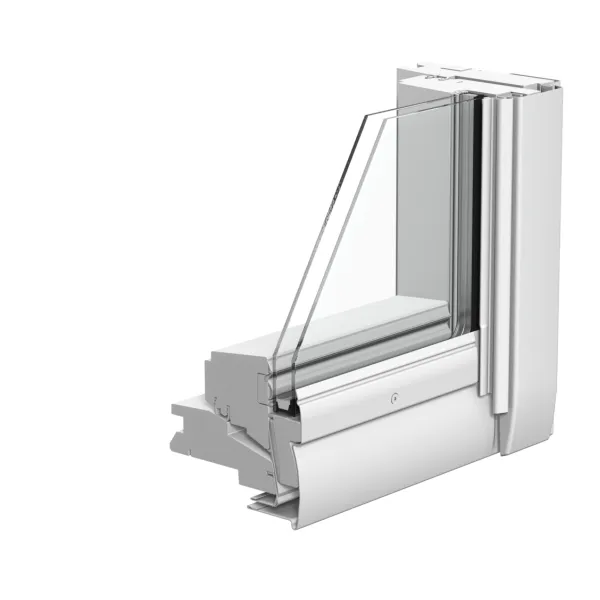 VELUX STANDARD PLUS KROVNI PROZOR, BIJELI POLIURETAN, DONJA RUČKA, STAKLO 51 