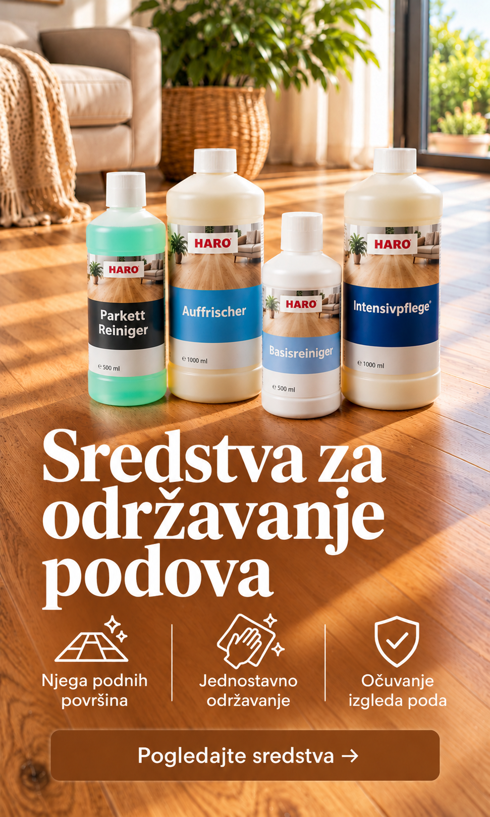 Sredstva za održavanje podova