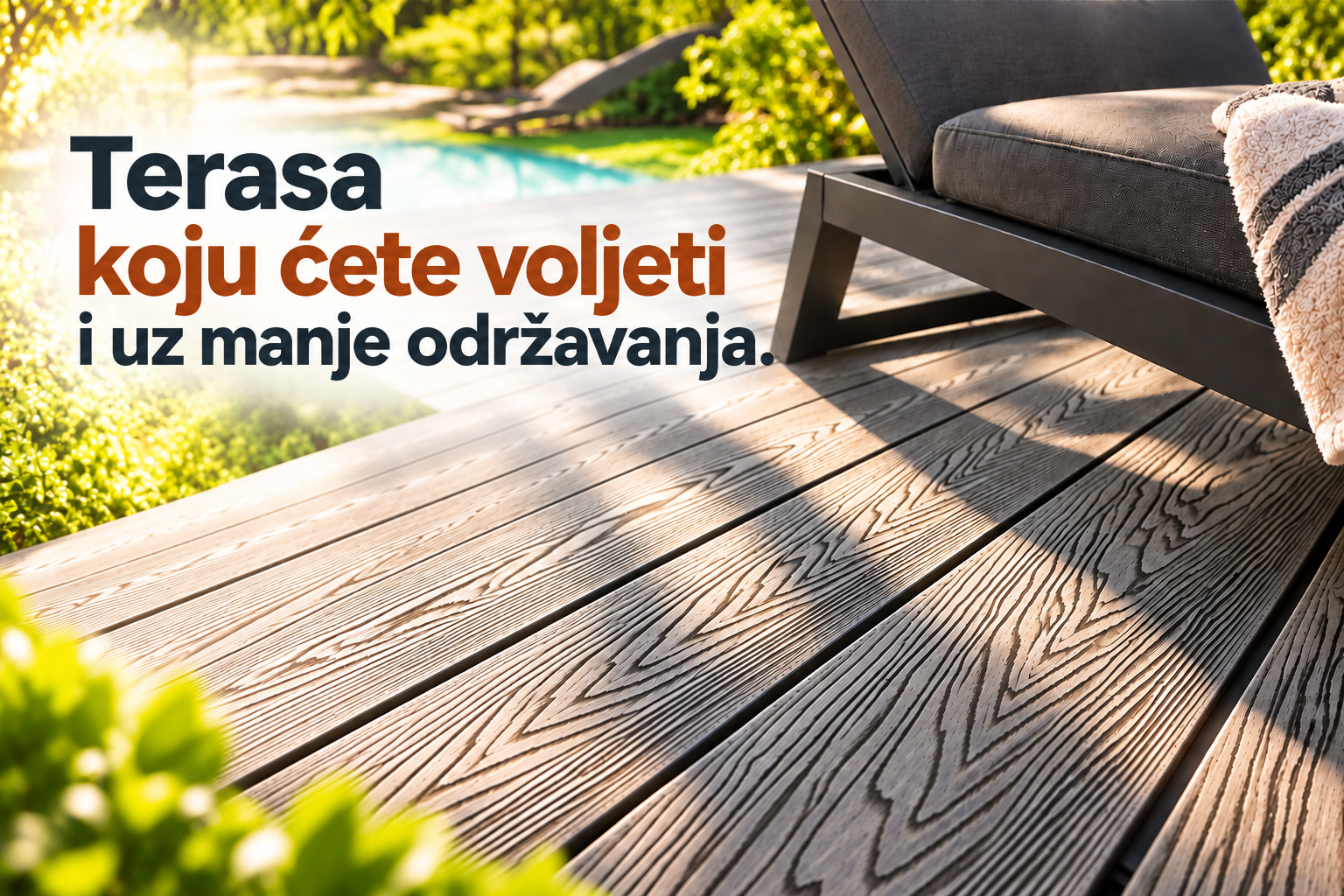 Terasa koju ćete voljeti uz manje održavanja