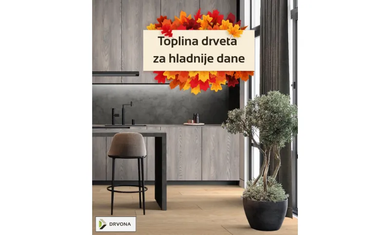 PRIRODNI MATERIJALI I TOPLINA DEKORA DRVA DOMINIRAJU U INTERIJERIMA u 2025.g.