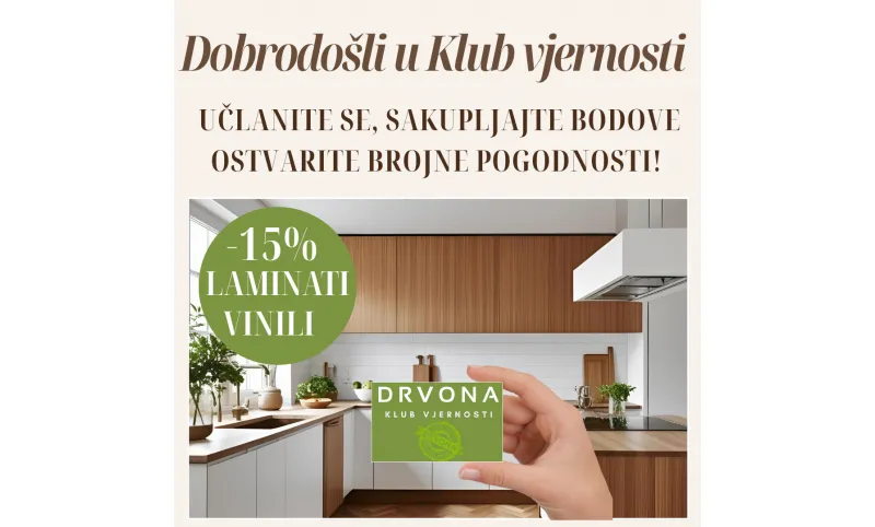 Klub vjernosti - isplati se!: UČLANITE SE U NAJBLIŽOJ POSLOVNICI 