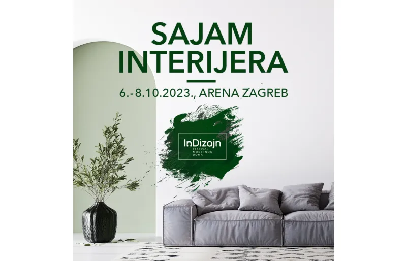 IN DIZAJN 2023 - posjetite nas na sajmu interijera!