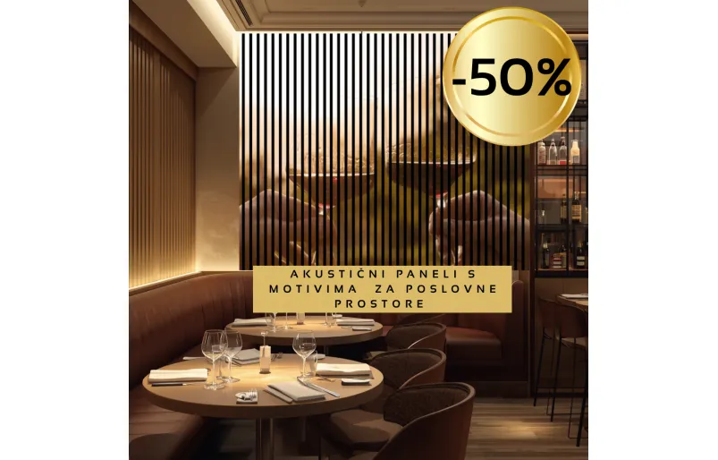 DIGI akustični paneli - posebna ponuda za poslovne subjekte
