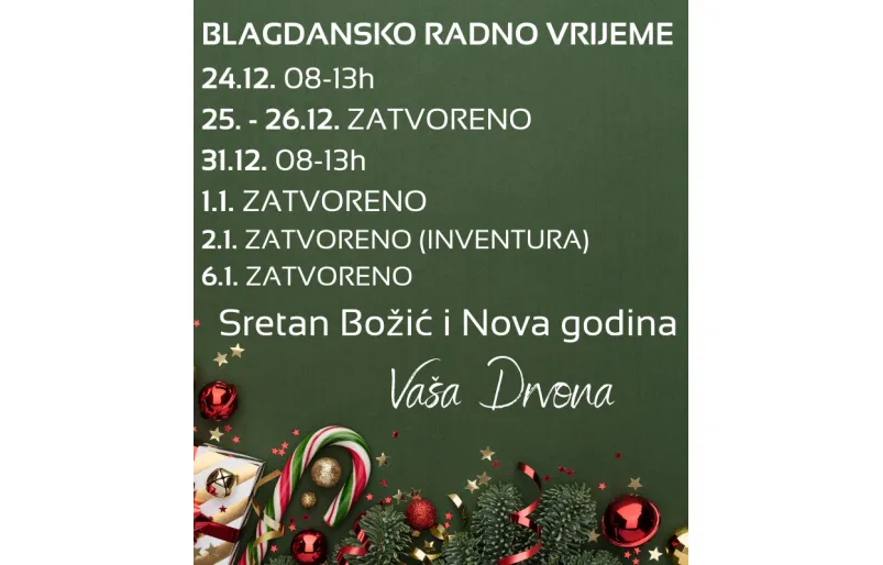 Blagdansko radno vrijeme