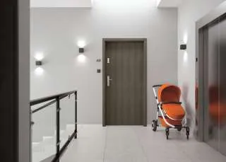 LETVICA ZA STAKLO BIJELA B134 LM02