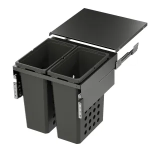 KOŠARA ZA RUBLJE KB600 H550 2X44L LAVA 