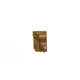 PVC KUT UNUTARNJI ZA LETVICU  P27 HRAST(DAB-10) 
