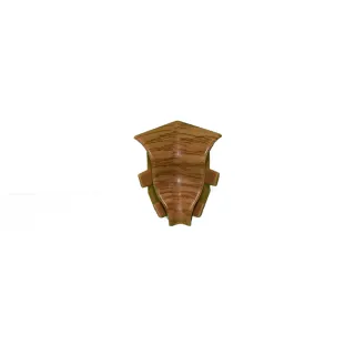 PVC KUT UNUTARNJI ZA LETVICU  P27 HRAST(DAB-10) 