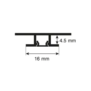 LED profil ROCKO 2800 mm 