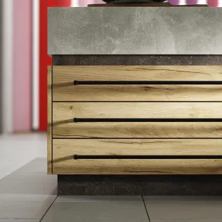 IVERICA OPLEMENJENA K003 HRAST GOLD 18/2800/2070mm 