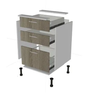 PEPA DONJI ELEMENT LADICE TANDEM 2+1
