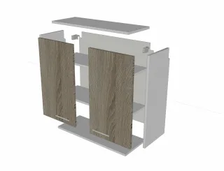 PEPA VISEĆI ELEMENT 2 VRATA