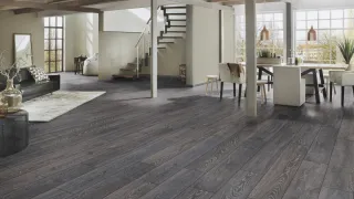 LAMINAT 12mm/Kl.33 FLOOR DREAMS VARIO V FUGA 5541x HRAST BEDROCK, RASPOLOŽIVO 24,419 m2