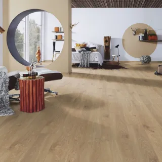 LAMINAT 10mm/Kl.33 KRONOSTEP PURE+ V FUGA K405 HRAST SOLAR p=1,758 m2