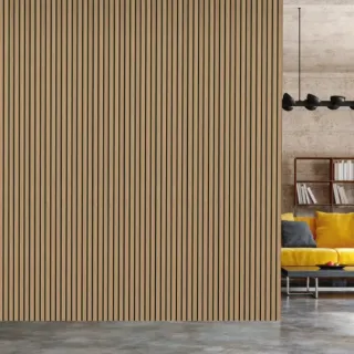 ZIDNA OBLOGA FN WALLY MDF SF674 FOEI73P CRNA/HRAST 8/180/2670mm pak=0,481m2 