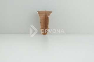 PVC KUT UNUTARNJI ZA LETVICU P151 HRAST