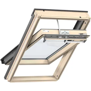 VELUX PREMIUM KROVNI PROZOR, BEZBOJNI LAK, EL. NAPAJANJE, STAKLO 70 