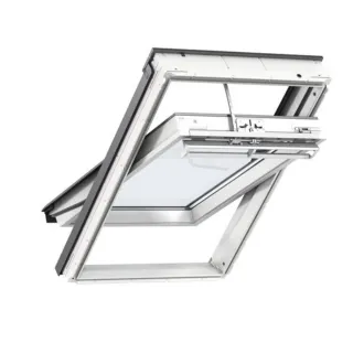 VELUX PREMIUM KROVNI PROZOR, BIJELI POLIURETAN, ELEKTRIČNO NAPAJANJE, STAKLO 68 