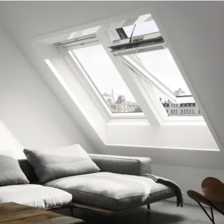 VELUX PREMIUM KROVNI PROZOR, BIJELI POLIURETAN, SOLARNO NAPAJANJE, STAKLO 68 