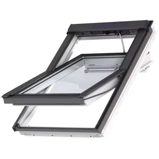 VELUX PREMIUM KROVNI PROZOR, BIJELI POLIURETAN, SOLARNO NAPAJANJE, STAKLO 70 