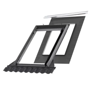 VELUX STANDARD PLUS KROVNI PROZOR, BIJELI POLIURETAN, GORNJA RUČKA, STAKLO 51 