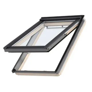 VELUX PREMIUM KROVNI PROZOR, BEZBOJNI LAK,DVOSTRUKI OVJES, DONJA RUČKA, STAKLO 68 
