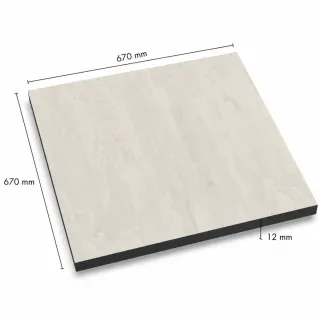 PLOČE ZA STOLOVE HPL COMPACT 670x670mm 