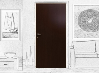 VRATNO KRILO P1 WENGE DEKOR