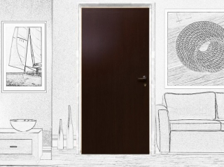 VRATNO KRILO P1 WENGE DEKOR