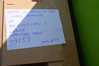 VRATA SA SKRIVENIM PANTIMA I MAGNETSKOM BRAVOM CPL UNUTARNJA Cpl 0011 Bijela, 77,5x200,5x15 cm, D 