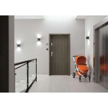 LETVICA ZA STAKLO BIJELA B134 LM02 