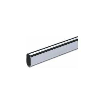 GARDEROBNA CIJEV OVALNA 103385050/385049 KROM 