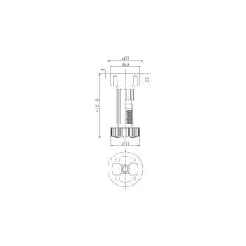 NOGA 100mm PVC 103335785 