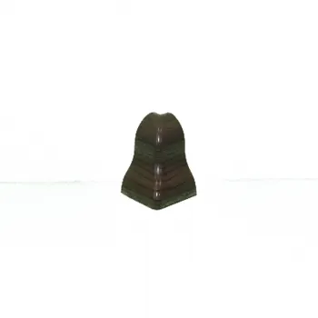 PVC KUT VANJSKI ZA LETVICU  P27 SIVI JASEN(JSZ-21) 