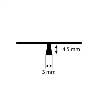 SPOJNI PROFIL SLIM ROCKO BIJELI 2800mm 