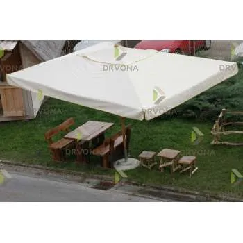DRVENI SUNCOBRAN 300/300cm 