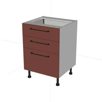 PEPA DONJI ELEMENT LADICE TANDEM 2+1 