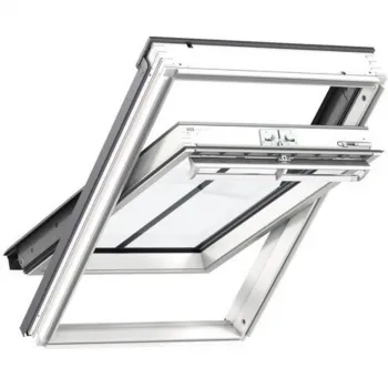 VELUX PREMIUM KROVNI PROZOR, BIJELA BOJA, GORNJA RUČKA, STAKLO 70 