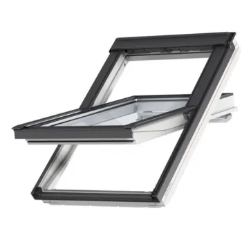 VELUX PREMIUM KROVNI PROZOR, BIJELI POLIURETAN, GORNJA RUČKA, STAKLO 68 
