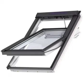VELUX PREMIUM KROVNI PROZOR, BIJELI POLIURETAN, SOLARNO NAPAJANJE, STAKLO 70 