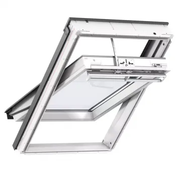 VELUX PREMIUM KROVNI PROZOR, BIJELI POLIURETAN, SOLARNO NAPAJANJE, STAKLO 70 