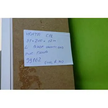 VRATA SA SKRIVENIM PANTIMA I MAGNETSKOM BRAVOM CPL UNUTARNJA Cpl 0011 Bijela, 87x200,5x18,5 cm, D 