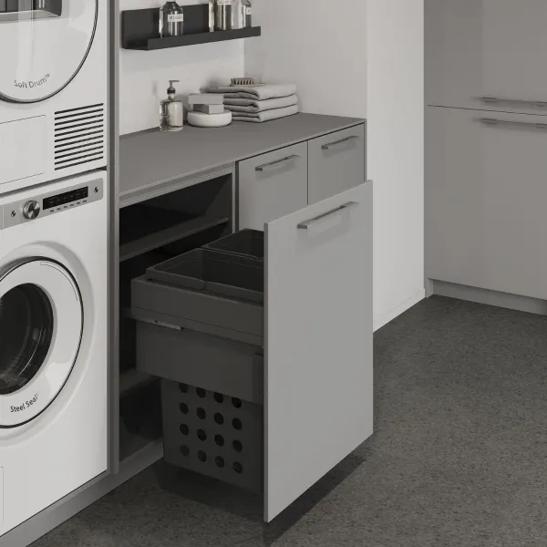 KOŠARA ZA RUBLJE KB600 H550 2X44L LAVA 