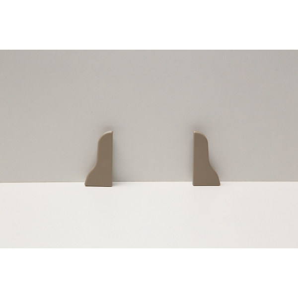 PVC ZAVRŠETAK D/L ZA LETVICE FOEI SIVI STFA104 712077