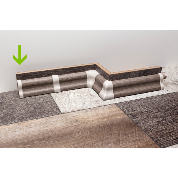 PVC ZAVRŠETAK LIJEVI ZA LETVICU P71 SONOMA (KLJ)