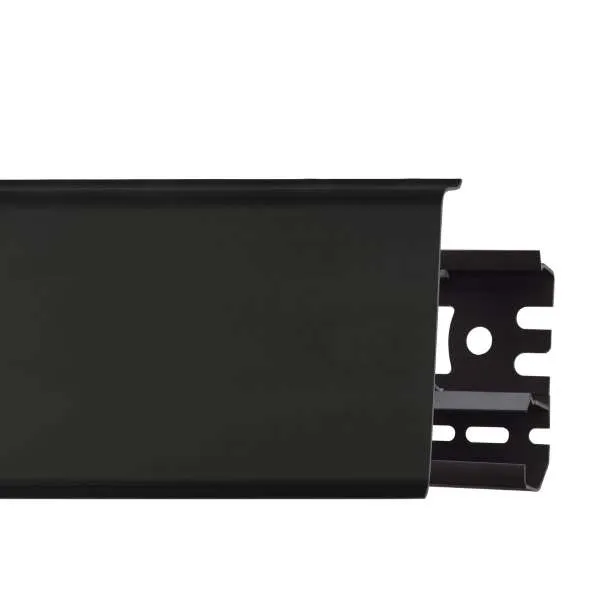 PVC LETVICA ZA LAMINAT 220 CRNA MAT 2,5m 
