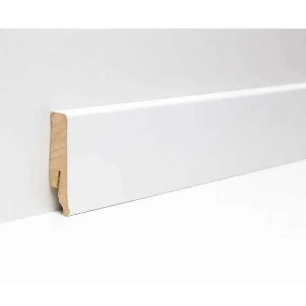 LETVICA ZA LAMINAT 60mm P71 B145  BIJELA (PRIPREMLJENA ZA BOJANJE) 2,6m 