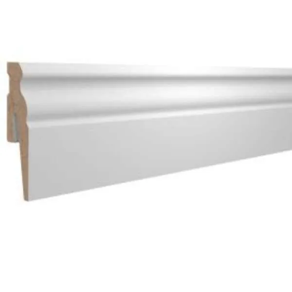 LETVICA ZA LAMINAT 100mm P124 BIJELA B145 15/100/2400 PRESTIGE (PRIPREMLJENA ZA BOJANJE) 