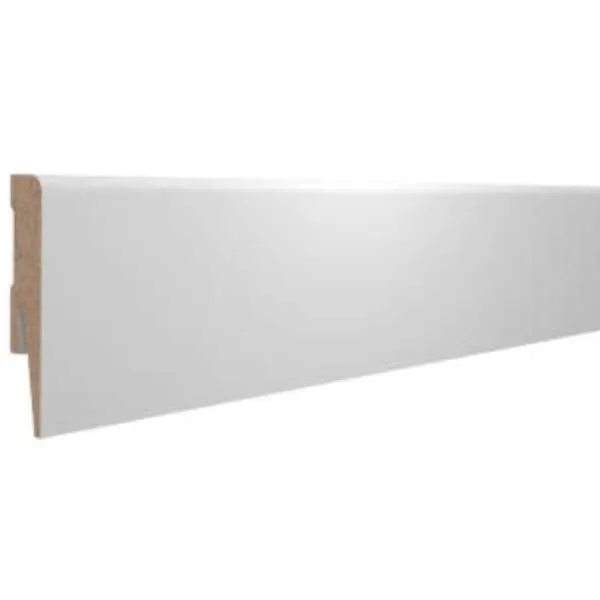 LETVICA ZA LAMINAT 100mm P132 BIJELA B145 15/100/2400 (PRIPREMLJENA ZA BOJANJE) 